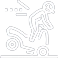 Motorcycle Accidents Icon