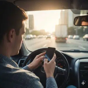 Texting and driving driver before catastrophic accident in Lubbock, TX