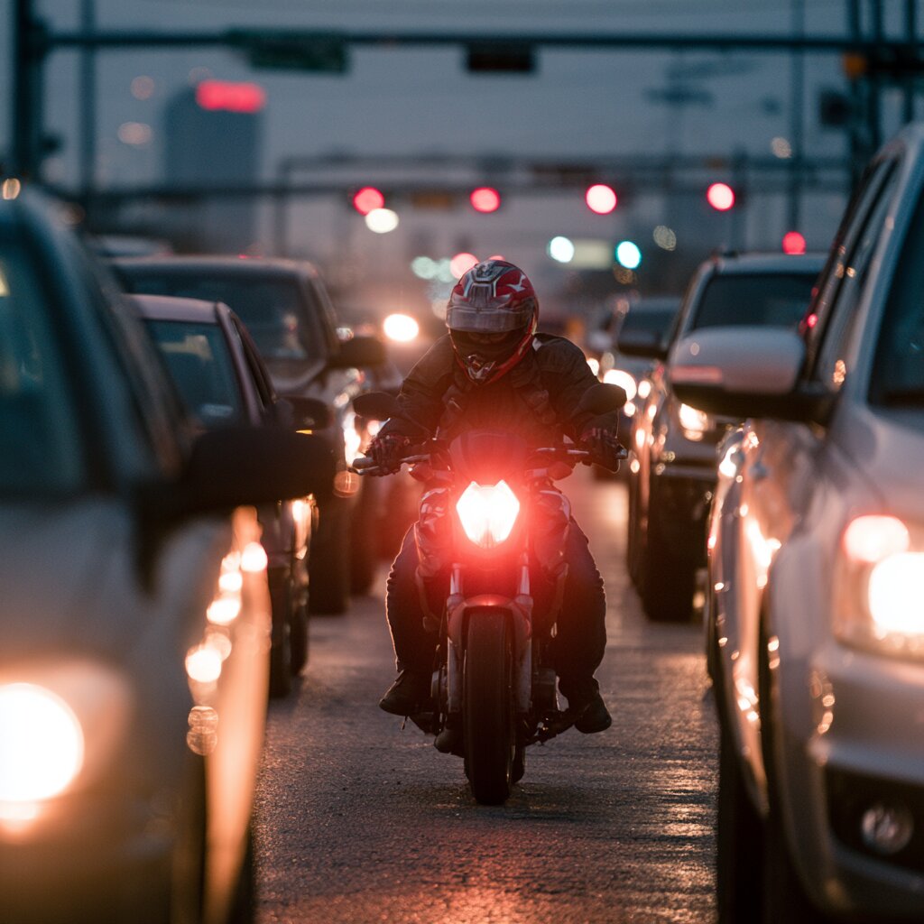 is lane splitting legal in texas